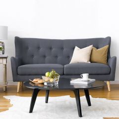  Kamma-Grey  3-Seater Sofa