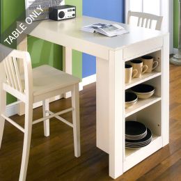 D390-2-Cream-IT  Island Table  (Table Only) 