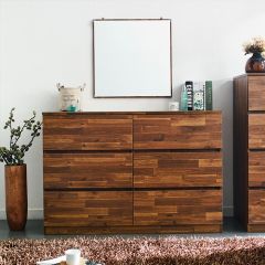  AD-60-Acacia  6-Drawer Chest