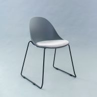  VI-05B-Grey  Comfort Chair