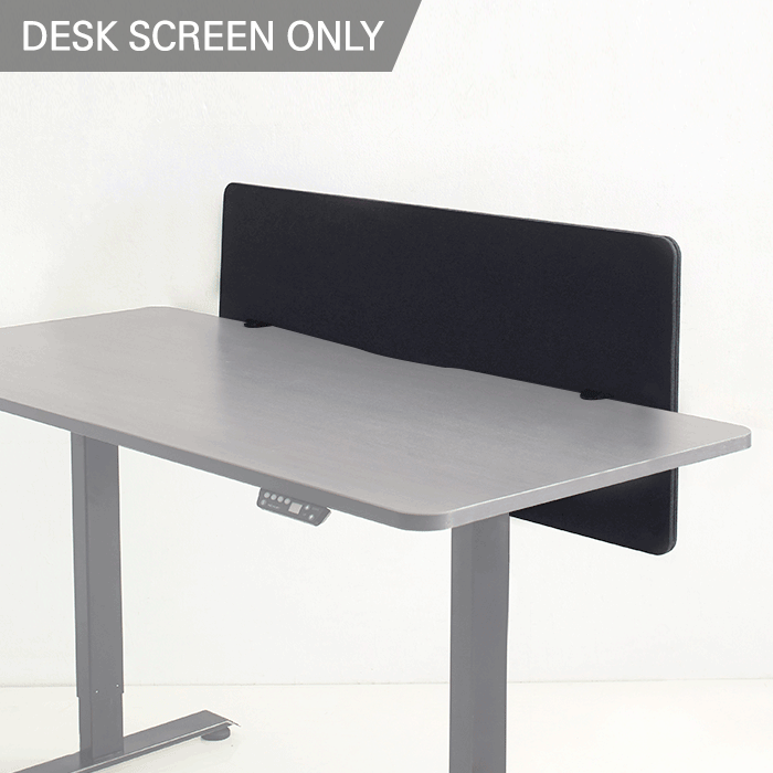 SC-Black-1200  Desk Screen