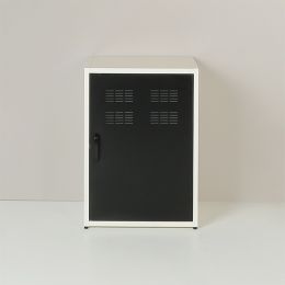 M3-Blk Metal Door Cabinet